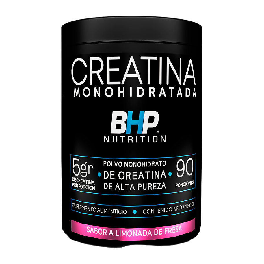CREATINA MONOHIDRATADA 450 GRS - LIMONADA DE FRESA