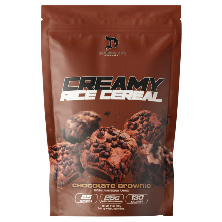 CREAMY RICE CEREAL 25 SERV - CHOCOLATE BROWNIE