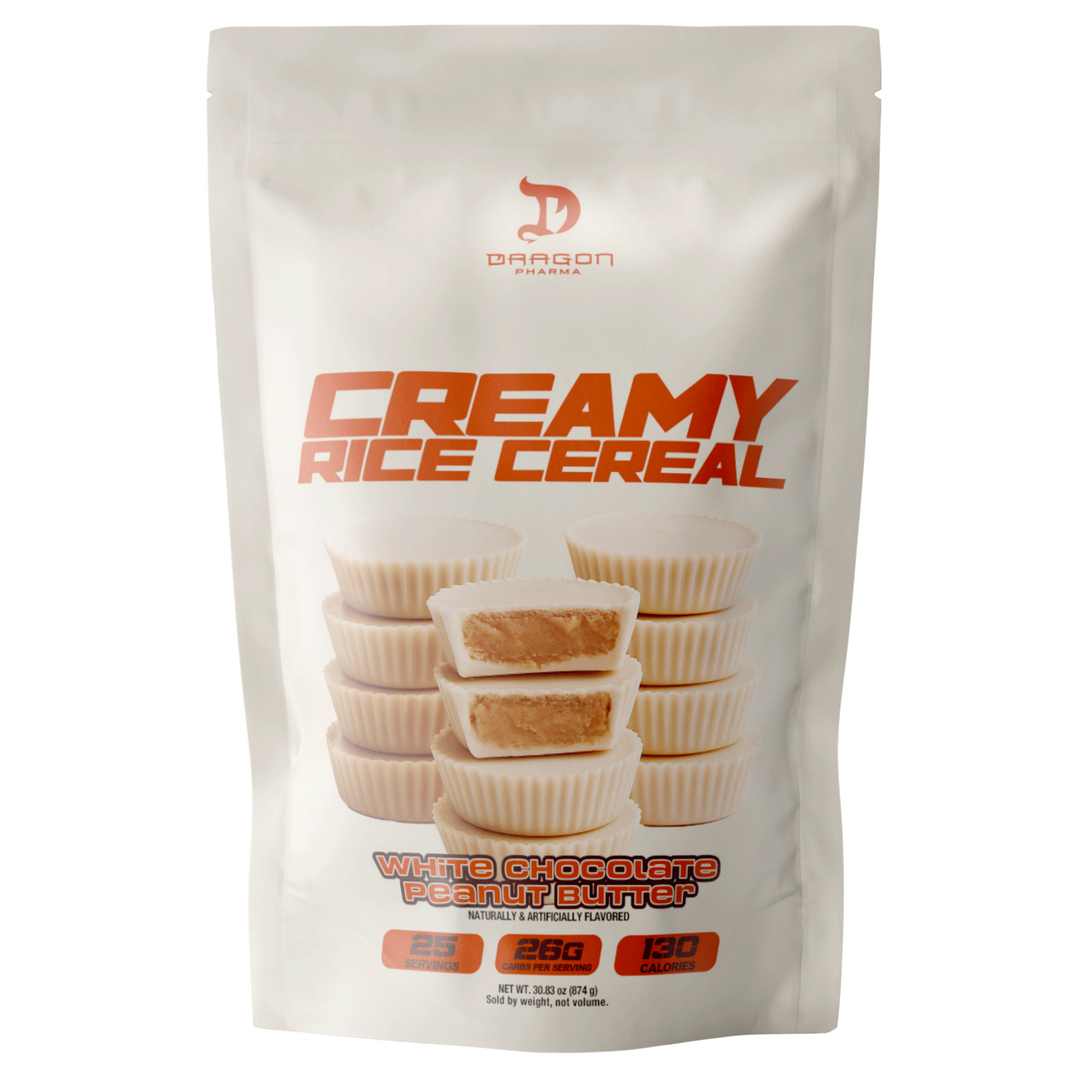 CREAMY RICE CEREAL 25 SERV - WHITE CHOCOLATE PEANUT BUTTER
