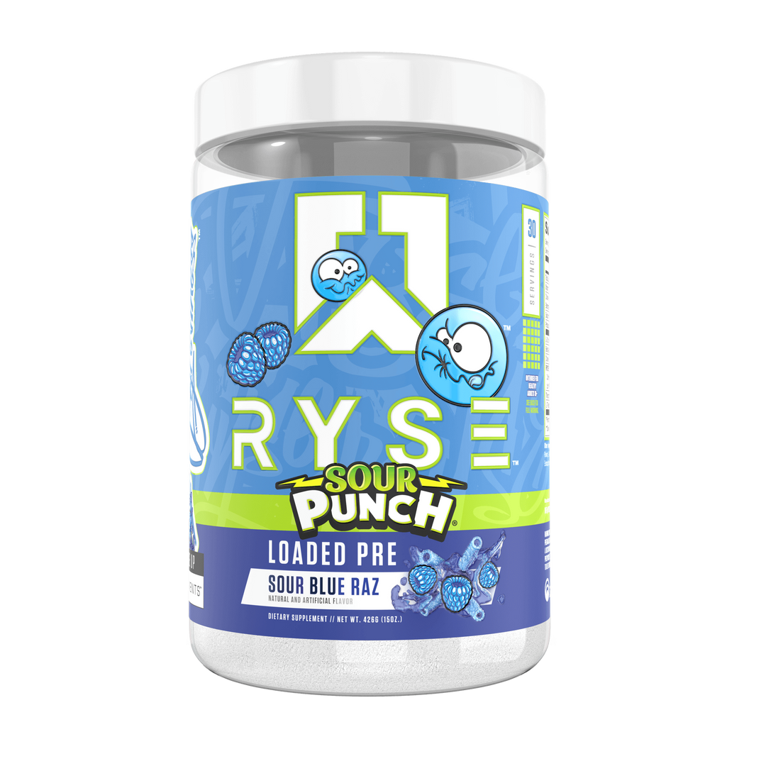 LOADED PRE 30 SERV - SOUR PUNCH BLUE RAZ