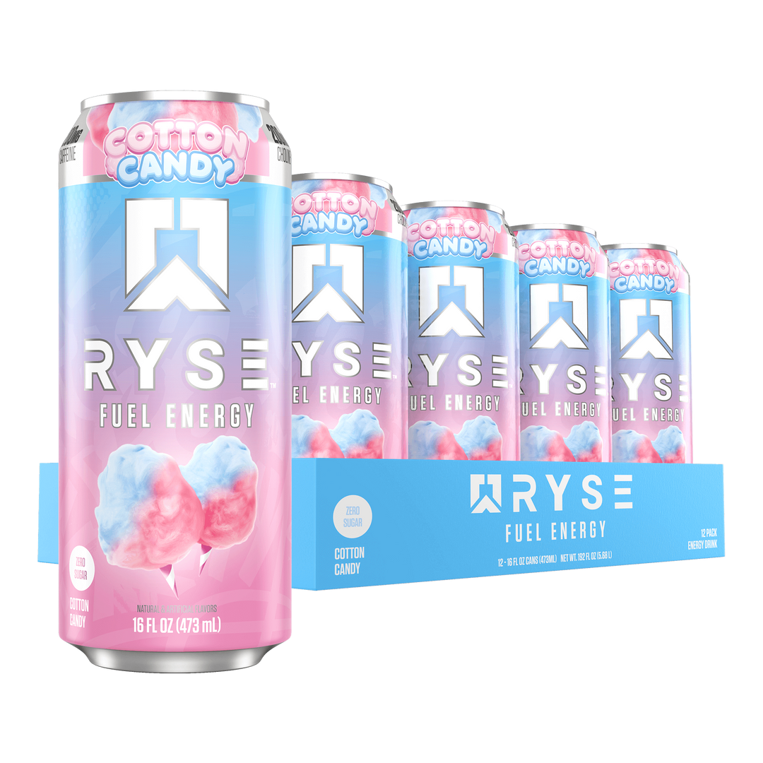 FUEL DRINK 16 OZ/12 PACK - COTTON CANDY