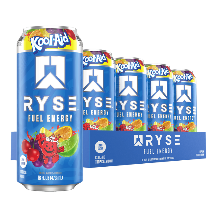FUEL DRINK 16 OZ/12 PACK - KOOLAID TROPICAL PUNCH