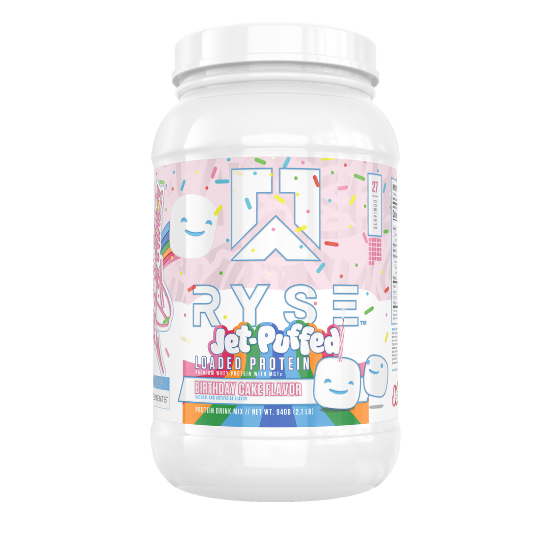 PROTEIN 2 LBS 27 SERV - JET PUFFED BIRTHDAY CAKE