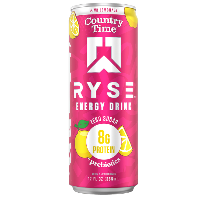 ENERGY + PROTEIN DRINK 12 OZ/12 PACK - COUNTRY TIME PINK LEMONADE