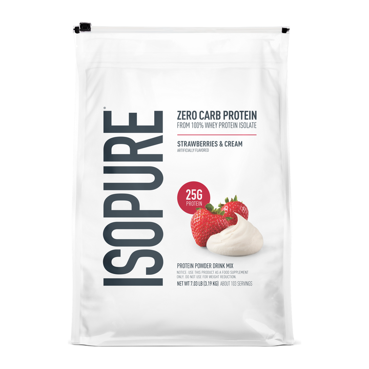 ISOPURE ZERO CARB BAG 7.5 LB - STRAWBERRY