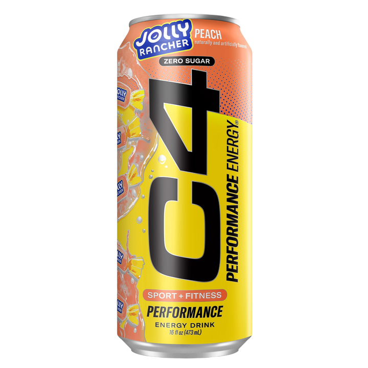 C4 ENERGY CRB 16OZ 12PK - PEACH JOLLY RANCHER