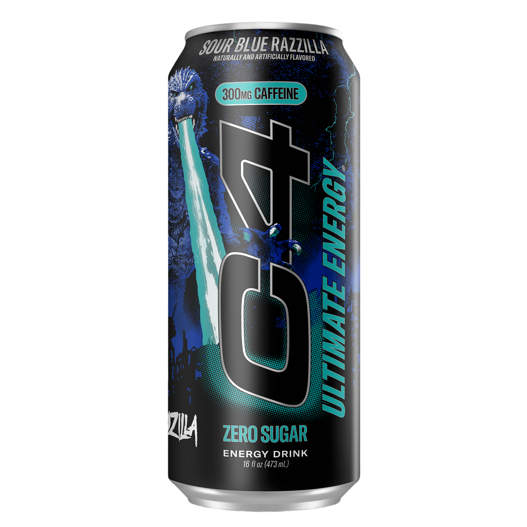 C4 ULTIMATE CRB 16OZ 12PK - SOUR BLUE RAZILLA