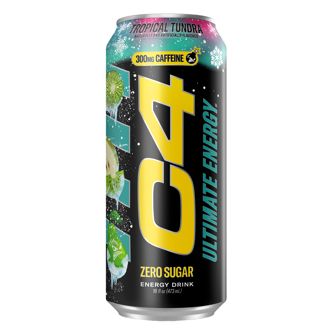 C4 ULTIMATE CRB 16OZ 12PK - TROPICAL TUNDRA FROST