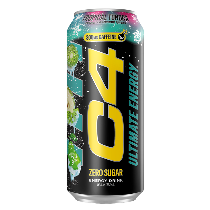 C4 ULTIMATE CRB 16OZ 12PK - TROPICAL TUNDRA FROST