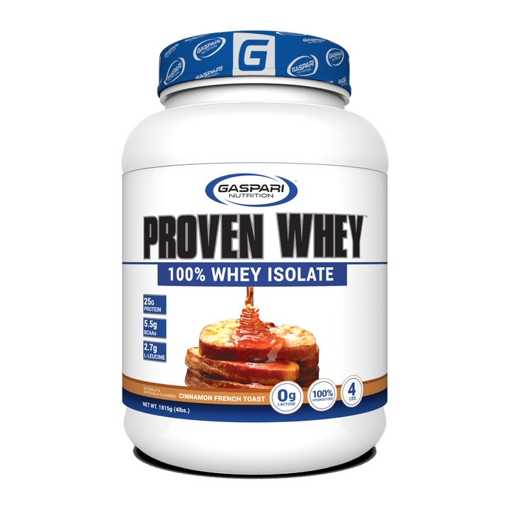 PROVEN WHEY ISOLATE 4 LB - CINNAMON FRENCH TOAST