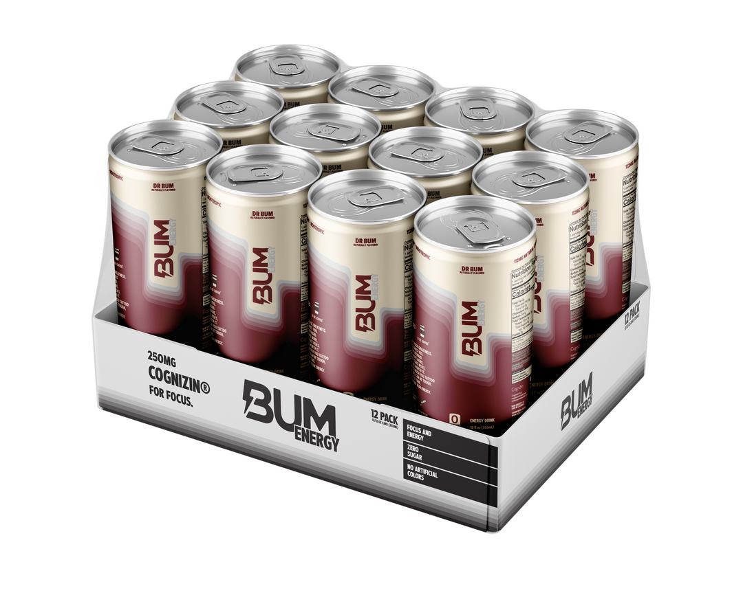 BUM ENERGY DRINK 12 OZ/12 - DR BUM