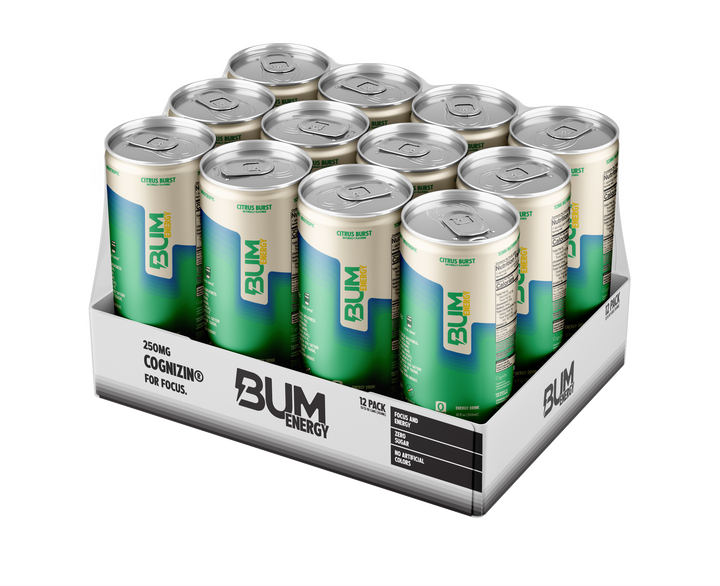 BUM ENERGY DRINK 12 OZ/12 - CITRUS BURST