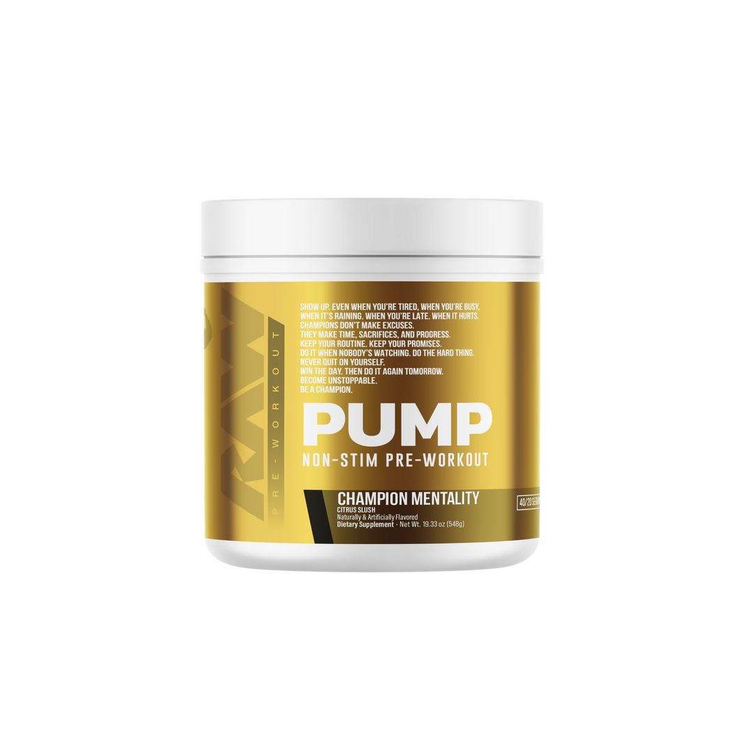 PUMP 40 SERV NON-STIM - CHAMPION MENTALITY