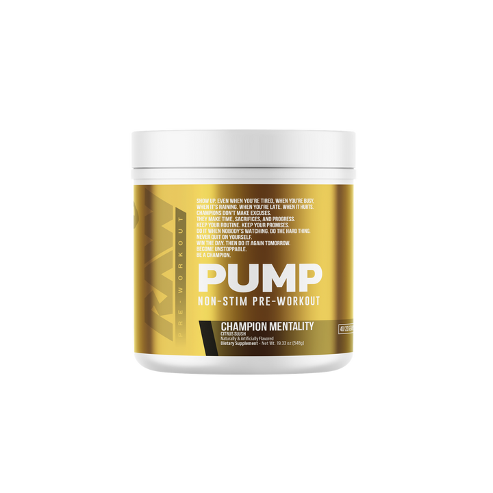 PUMP 40 SERV NON-STIM - CHAMPION MENTALITY