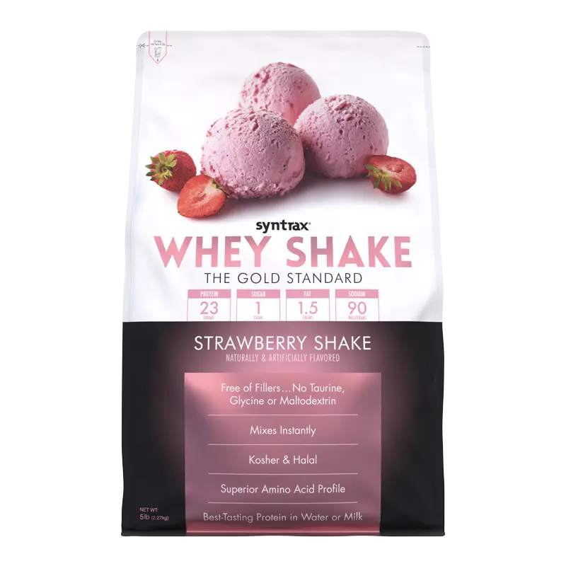 WHEY SHAKE 5 LBS - STRAWBERRY