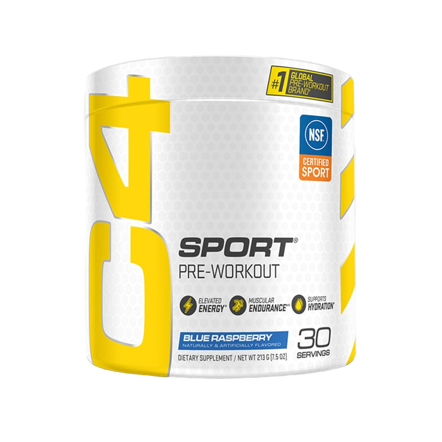 C4 SPORT 30 SERV - BLUE RASPBERRY