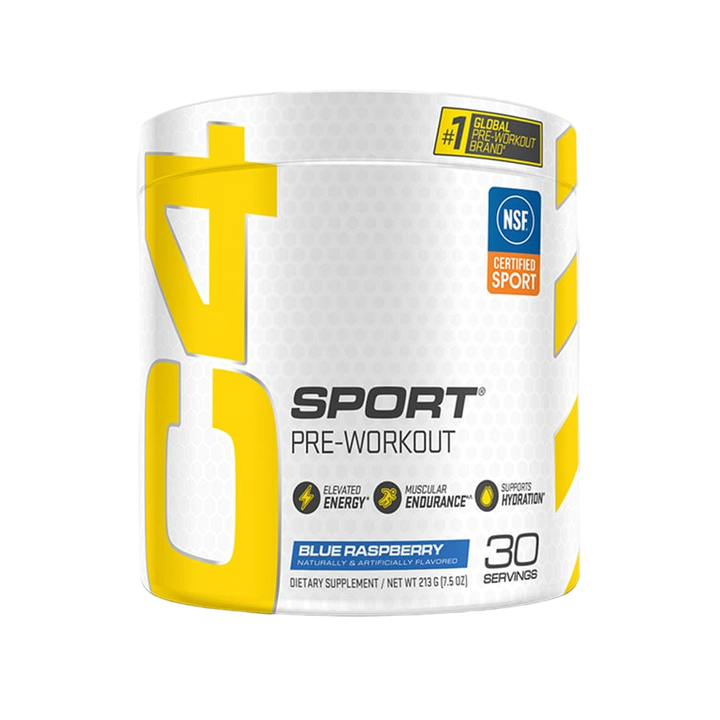 C4 SPORT 30 SERV - BLUE RASPBERRY