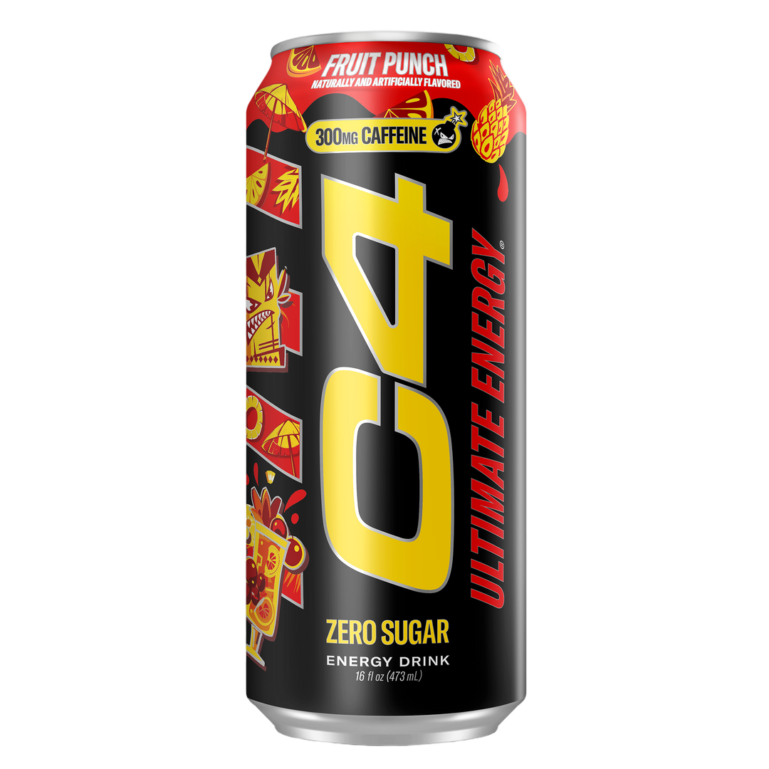 C4 ULTIMATE CRB 16OZ 12PK - FRUIT PUNCH