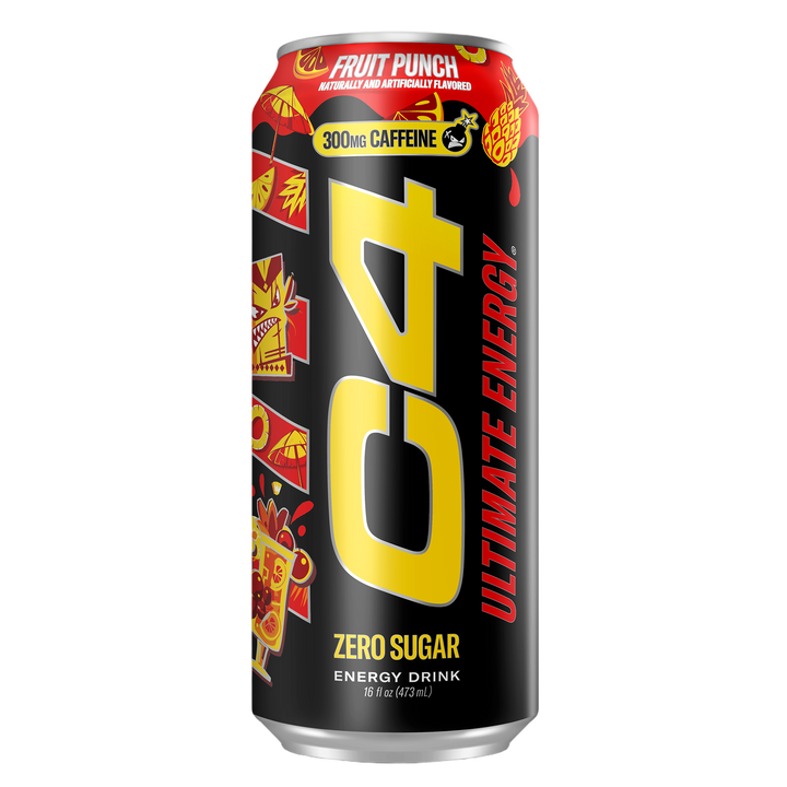 C4 ULTIMATE CRB 16OZ 12PK - FRUIT PUNCH