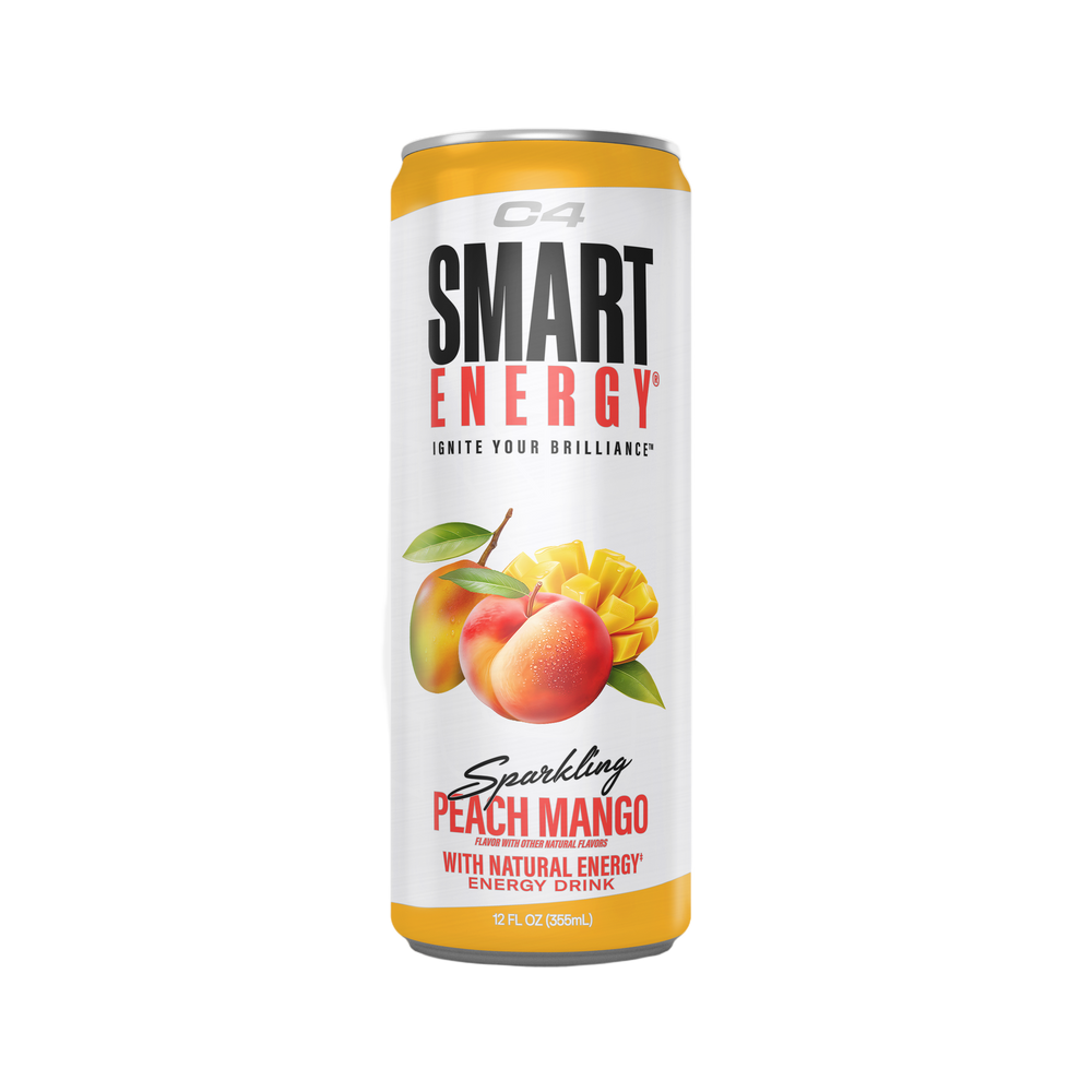 C4 SMART ENERGY CRB 12OZ 12PK - PEACH MANGO