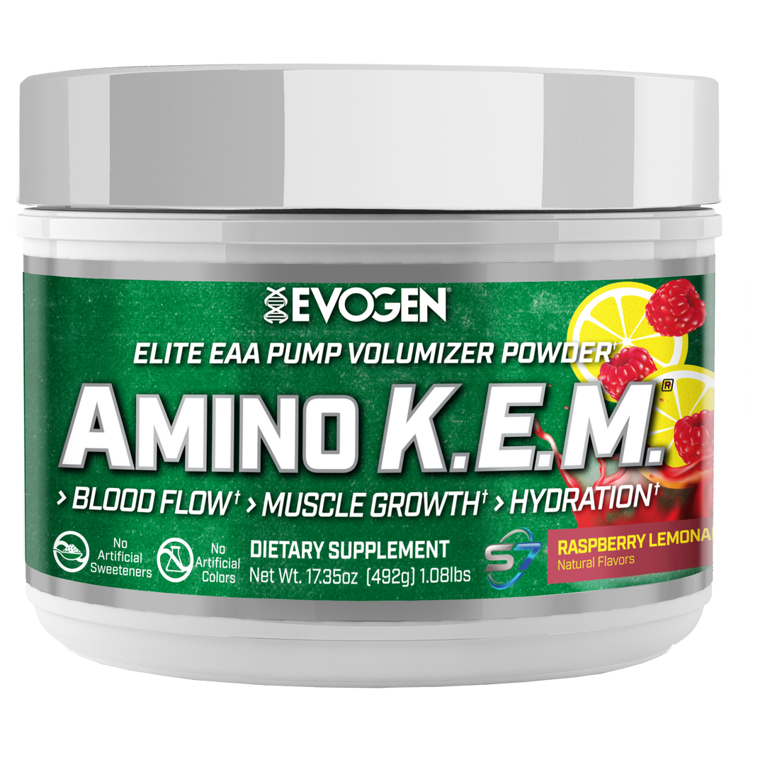 AMINO K.E.M. EAA 30 SERV - NATURAL RASPBERRY LEMONADE