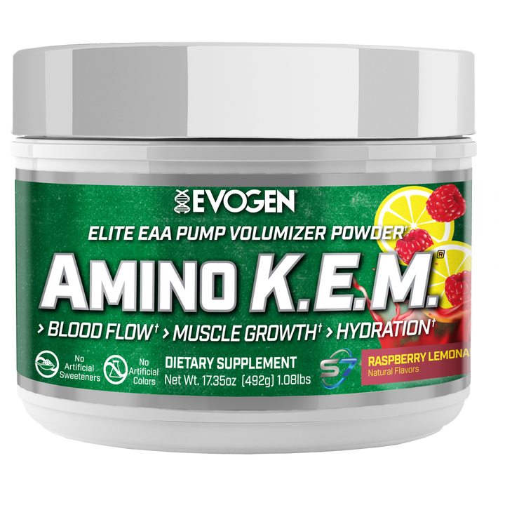 AMINO K.E.M. EAA 30 SERV - NATURAL RASPBERRY LEMONADE