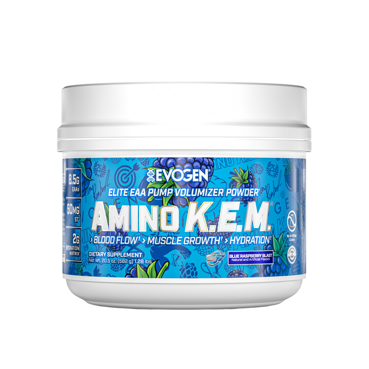AMINO K.E.M. EAA 30 SERV - BLUE RASPBERRY BLAST