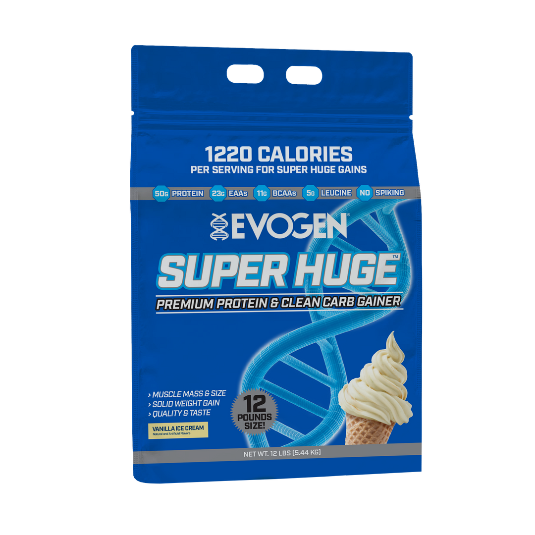 SUPER HUGE GAINER 12 LBS - VAINILLA ICE CREAM