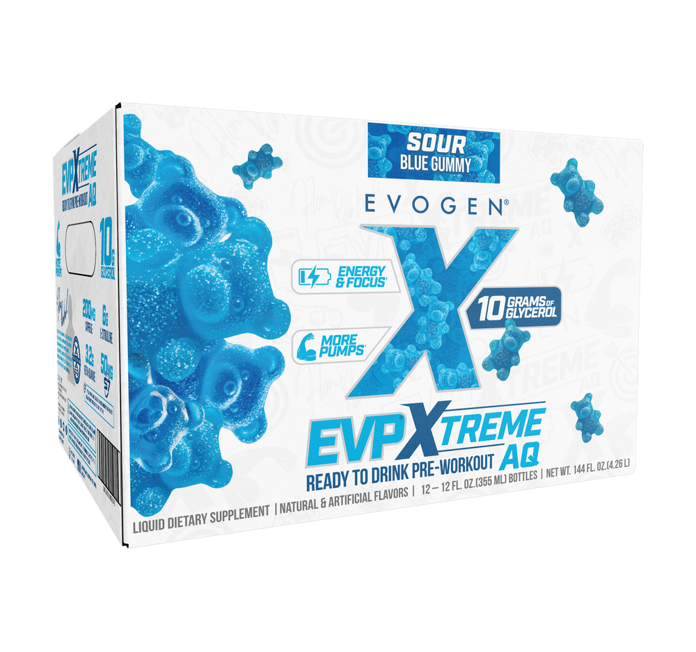 EVP XTREME AQ 12OZ 12PK - BLUE GUMMY