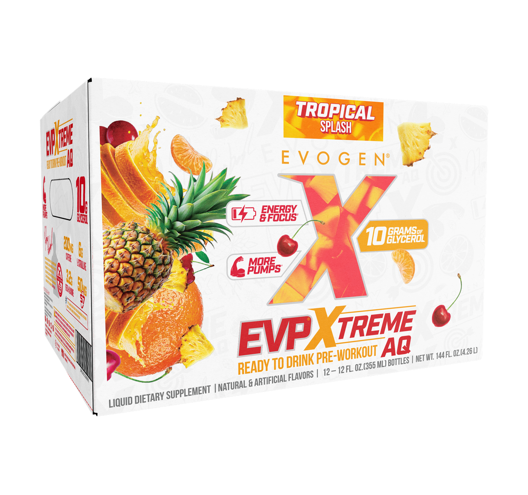EVP XTREME AQ 12OZ 12PK - TROPICAL SPLASH