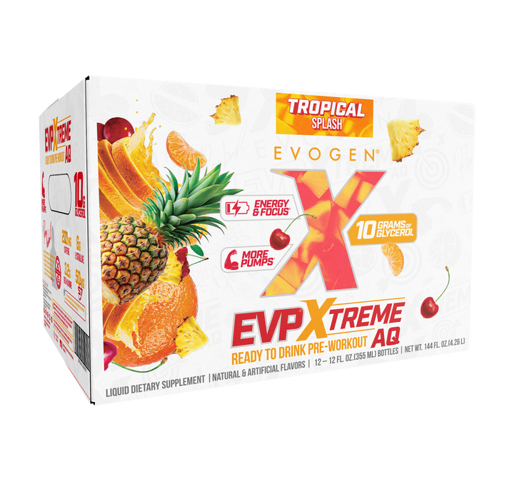EVP XTREME AQ 12OZ 12PK - TROPICAL SPLASH
