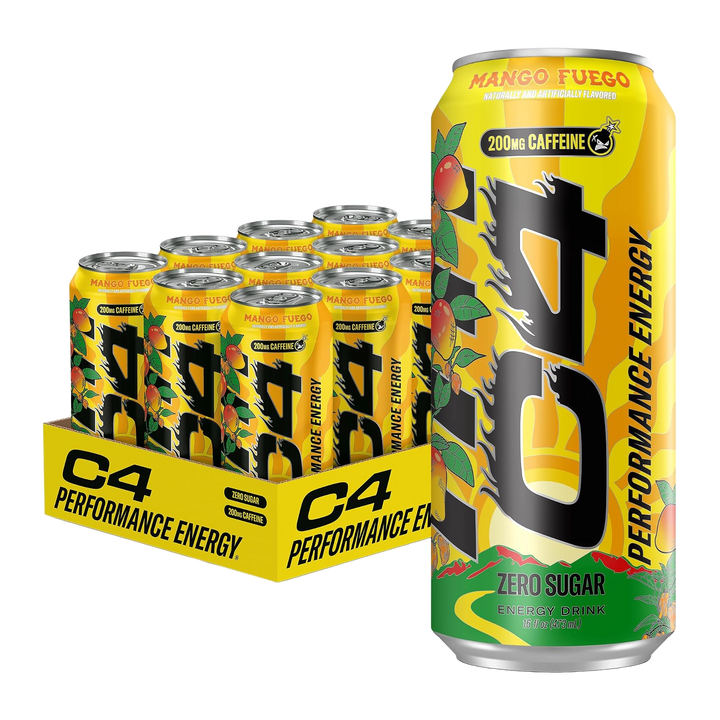 C4 ENERGY CRB 16OZ 12PK - MANGO FUEGO