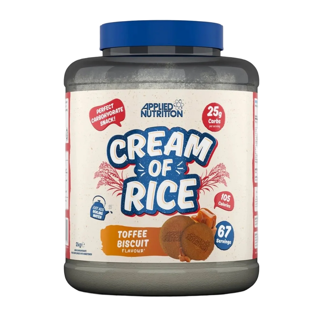 CREAM OF RICE 2KG - TOFFEE BISCUIT