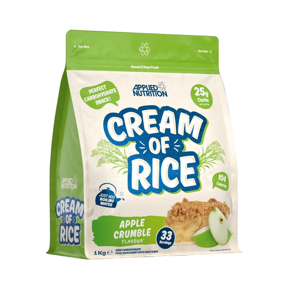 CREAM OF RICE 1KG - APPLE CRUMBLE