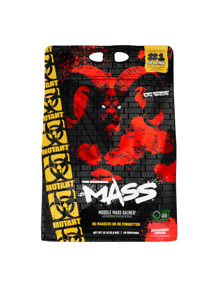 MUTANT MASS 15 LBS - STRAWBERRY BANANA