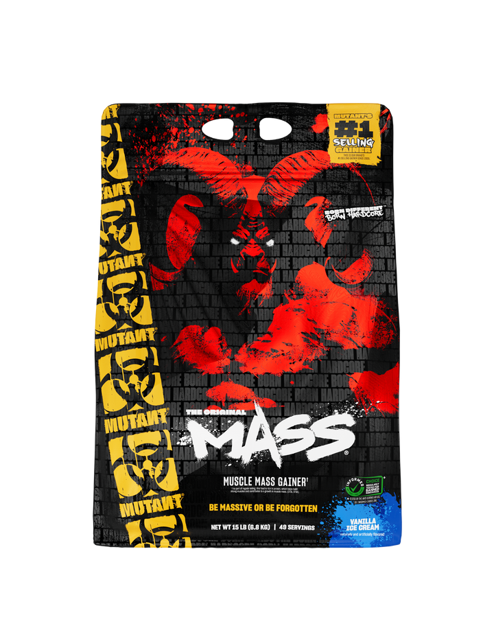 MUTANT MASS 15 LBS - VAINILLA ICE CREAM