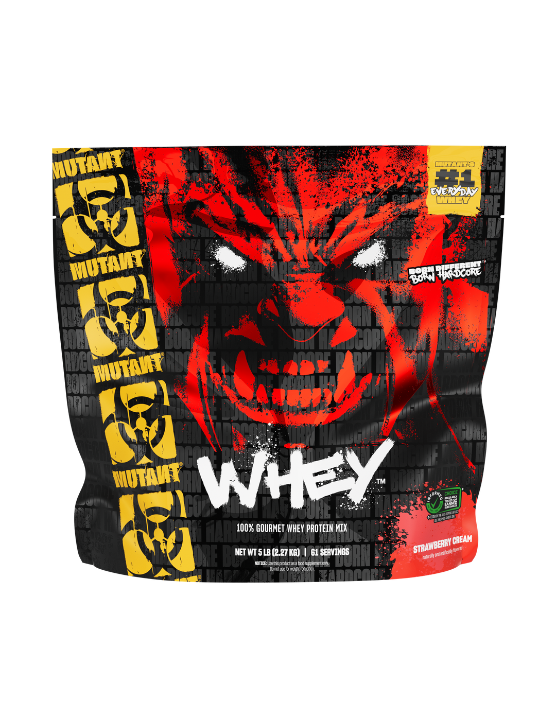 MUTANT WHEY 5 LBS - STRAWBERRY CREAM