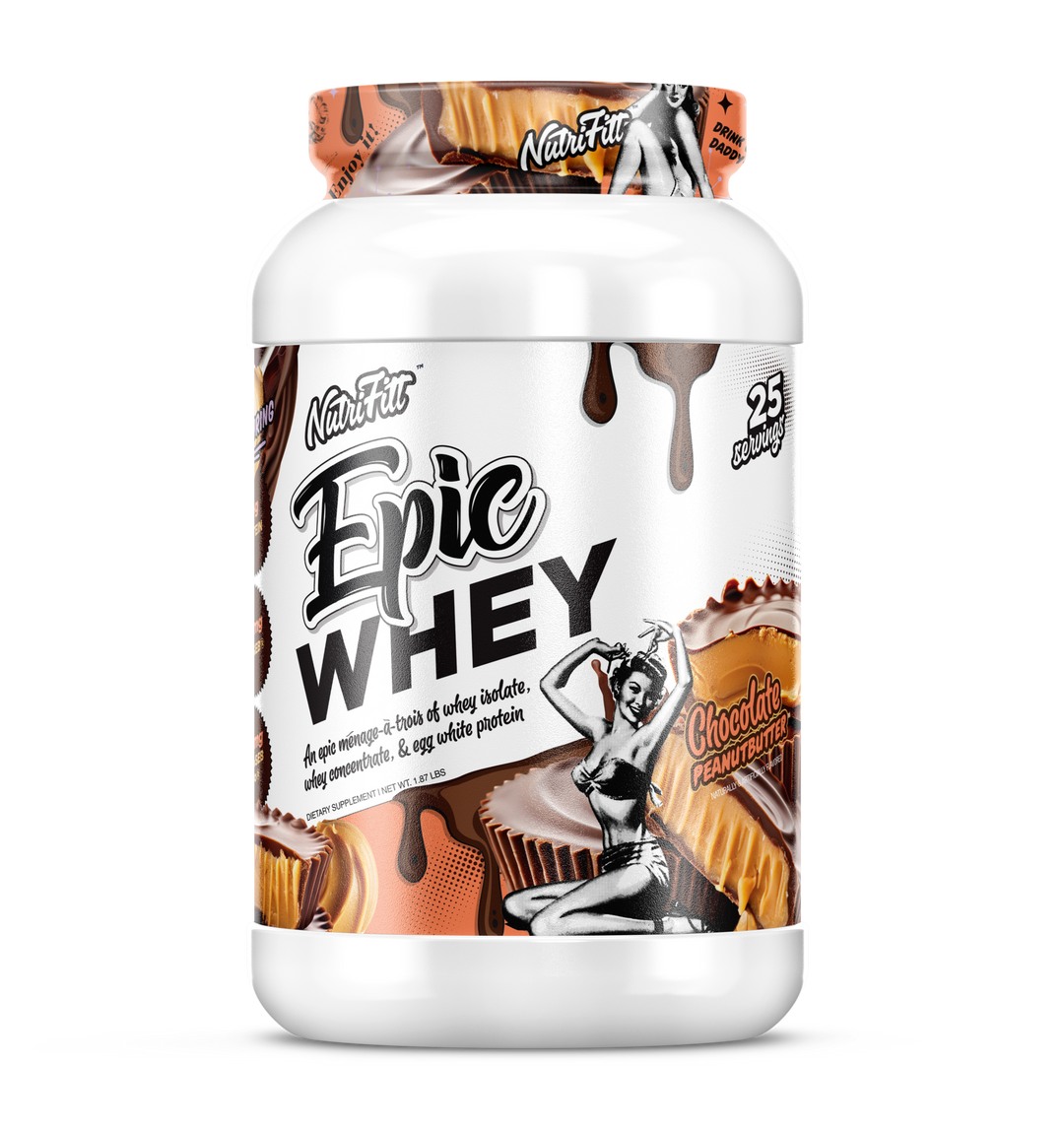 WHEY PROTEIN 2 LBS - CHOCOLATE PEANUT BUTTER
