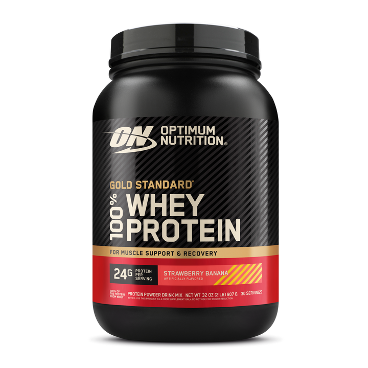 WHEY GOLD STD 2 LBS - STRAW-BANANA