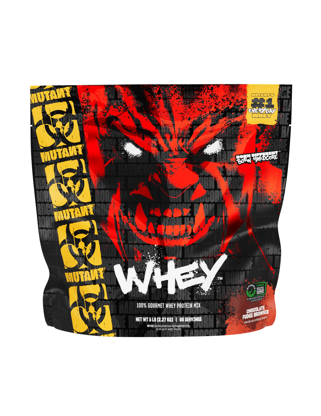 MUTANT WHEY 5 LBS - CHOCOLATE FUDGE BROWNIE