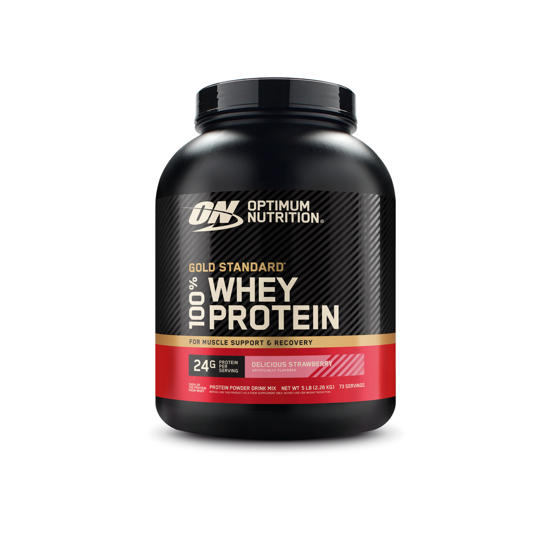 WHEY GOLD STANDARD 5 LBS - STRAWBERRY