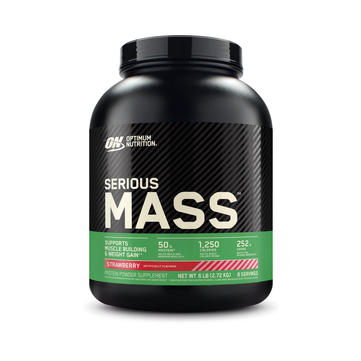 SERIOUS MASS 6 LBS - STRAWBERRY