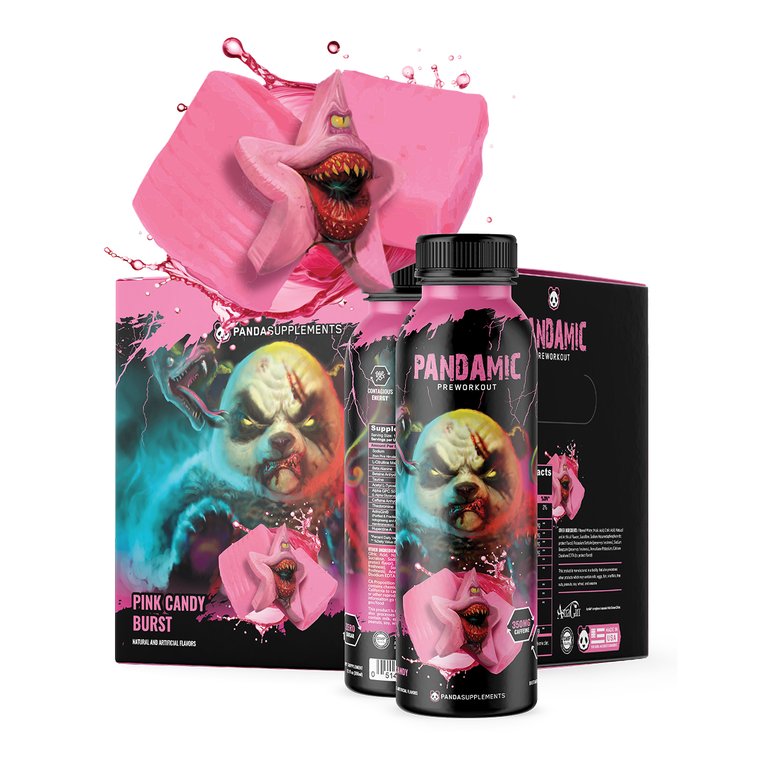 PANDAMIC RTD 12 PACK PWO - PINK CANDY BURST