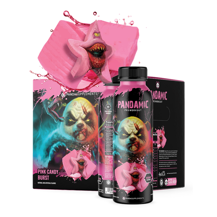 PANDAMIC RTD 12 PACK PWO - PINK CANDY BURST