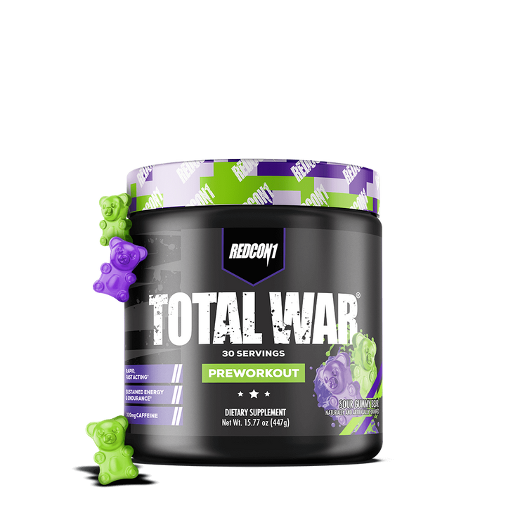 TOTAL WAR PRE-WORK 30 SERV - SOUR GUMMY