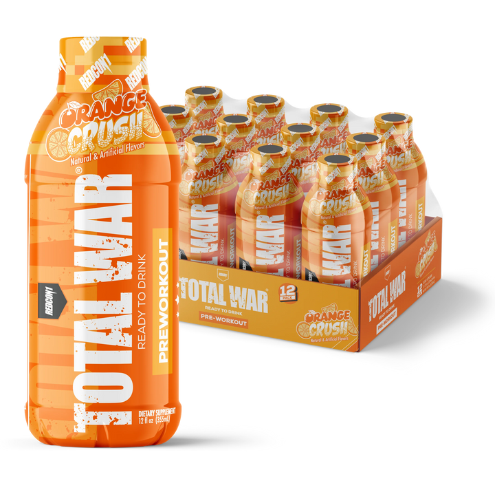 TOTAL WAR RTD 12 OZ 12 PK - ORANGE CRUSH
