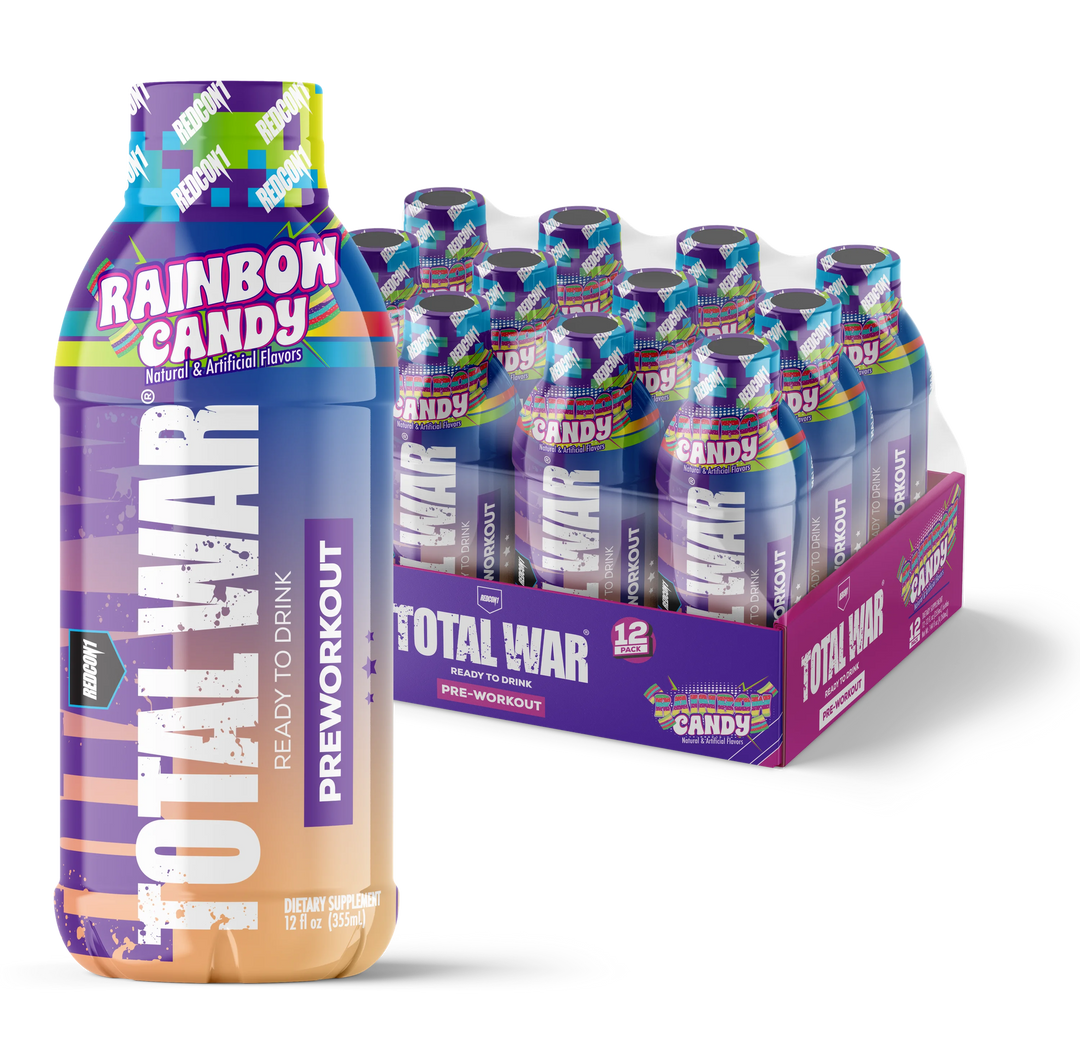 TOTAL WAR RTD 12 OZ 12 PK - RAINBOW CANDY