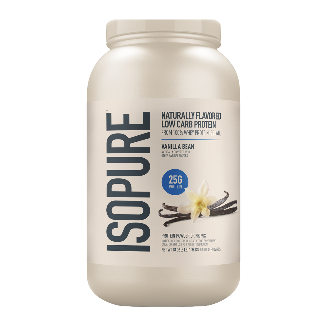 ISOPURE LOW CARB 3 LB - NATURAL VAINILLA