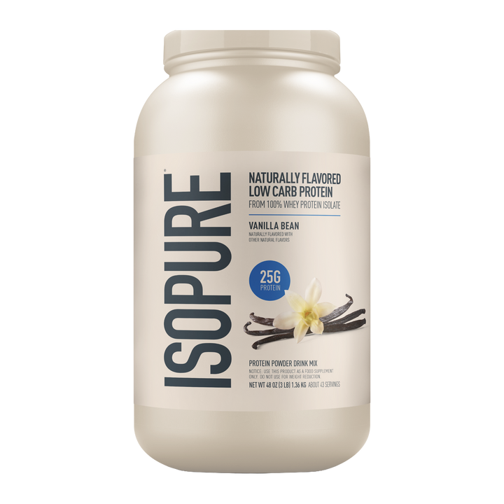 ISOPURE LOW CARB 3 LB - NATURAL VAINILLA