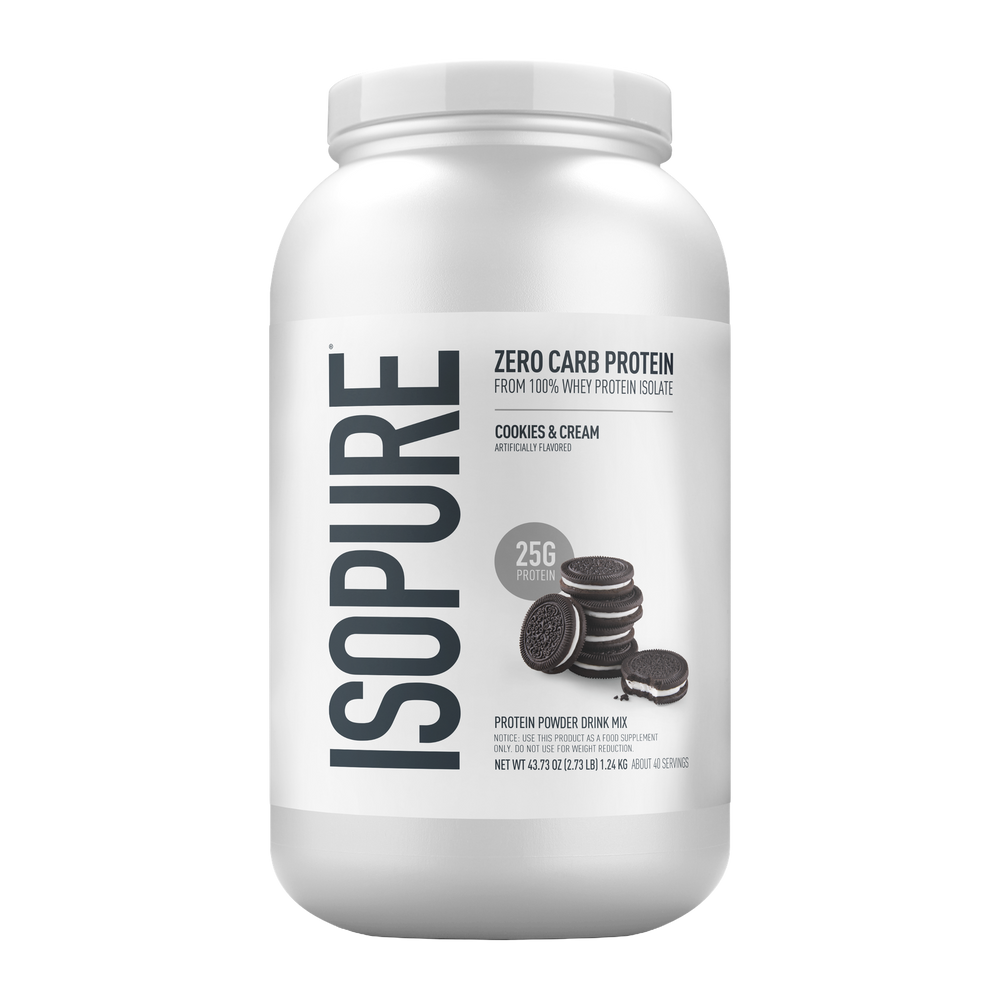 ISOPURE ZERO CARB 3 LB - COOKIES & CREAM